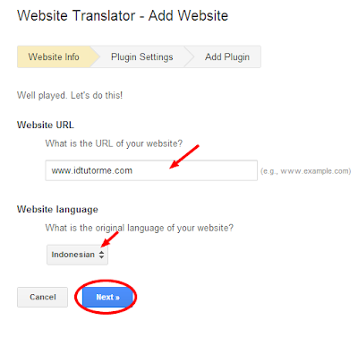 Memasang Translator Google di Blog