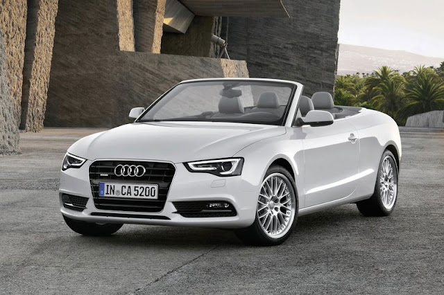 2012 Audi A5 Cabriolet White Wallpaper