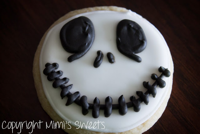 Jack Skellington Sugar Cookies