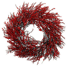 Red berry wreath