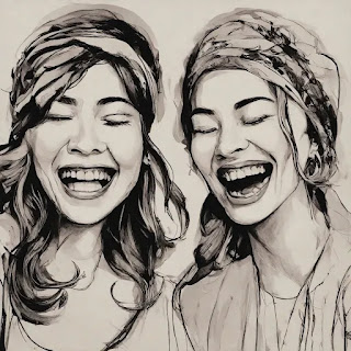 laughing women