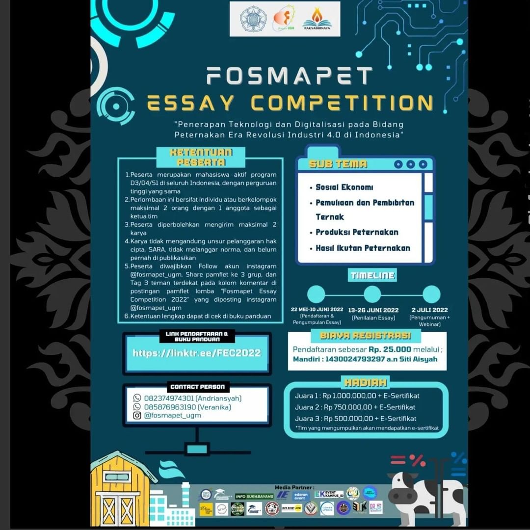 Fosmapet Essay Competition 2022