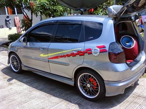 Modifikasi mobil honda jazz vtec sport idsi 2005 2006 2012 2013 2014