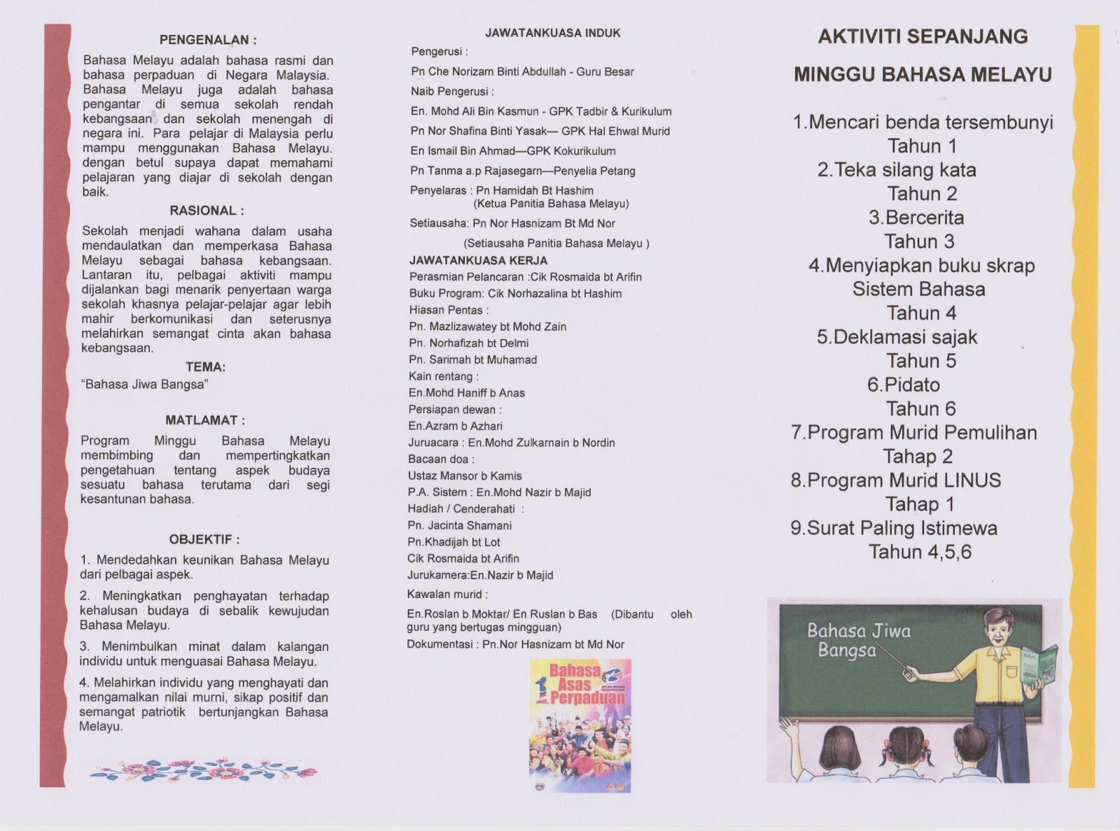 PUSAT SUMBER SEKOLAH: PELANCARAN MINGGU BAHASA MELAYU 2013