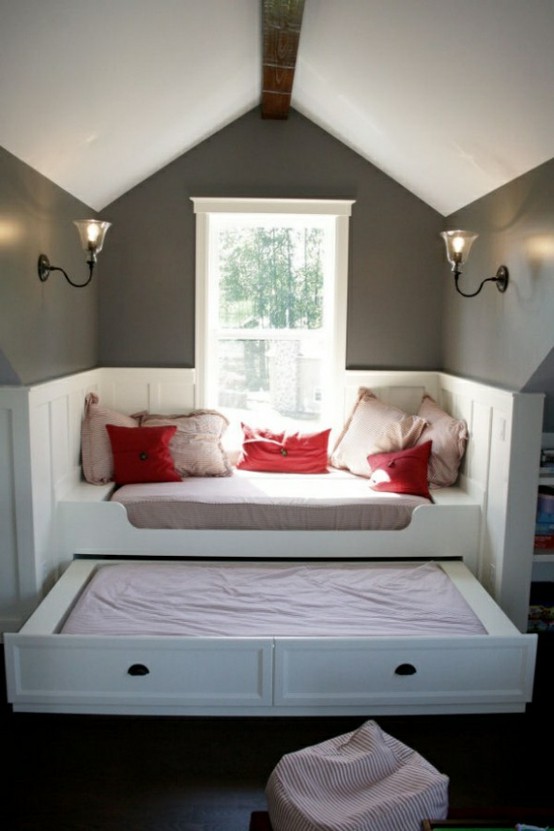 Window Seat Trundle Bed