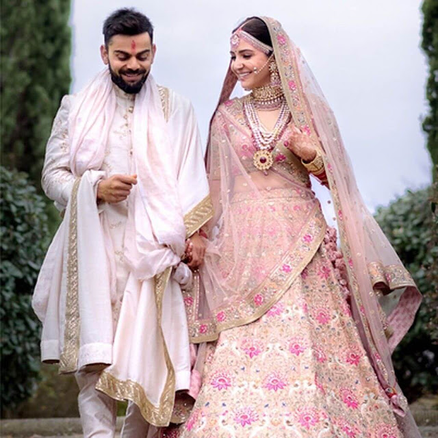 Virat Kohli Wedding Dress.