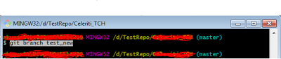 Step wise how to create new branch in GIT