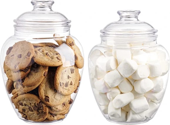 Candy & Cookie Apothecary Jars with Lids