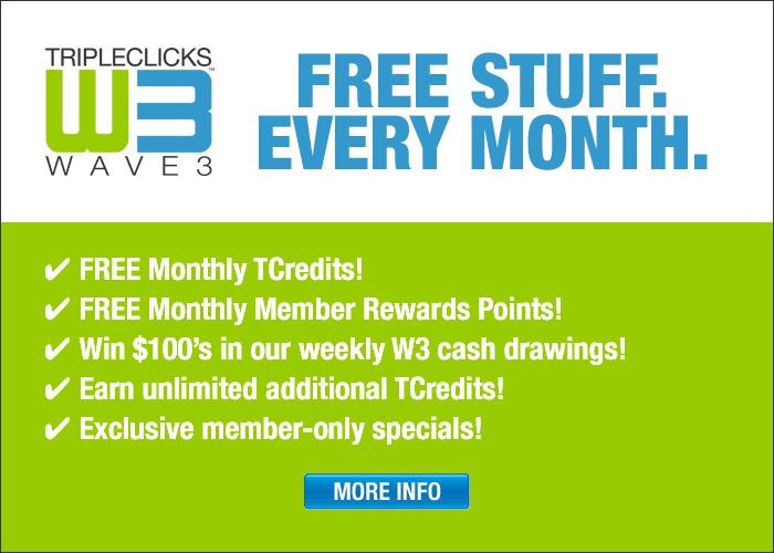 free stuff every month - tripleclicks - click here