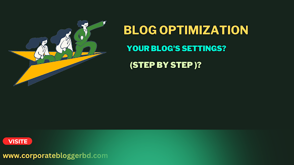 "Blogger adjusting website settings on a laptop with analytics dashboard visible"