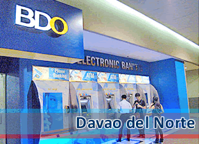 List of BDO ATM - Davao del Norte