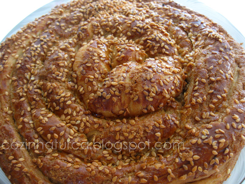 Bolo de Tahine (Tahinli Çörek)