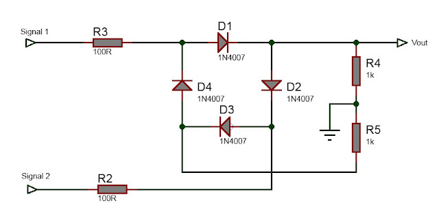 ring diode modulator circuit diagram