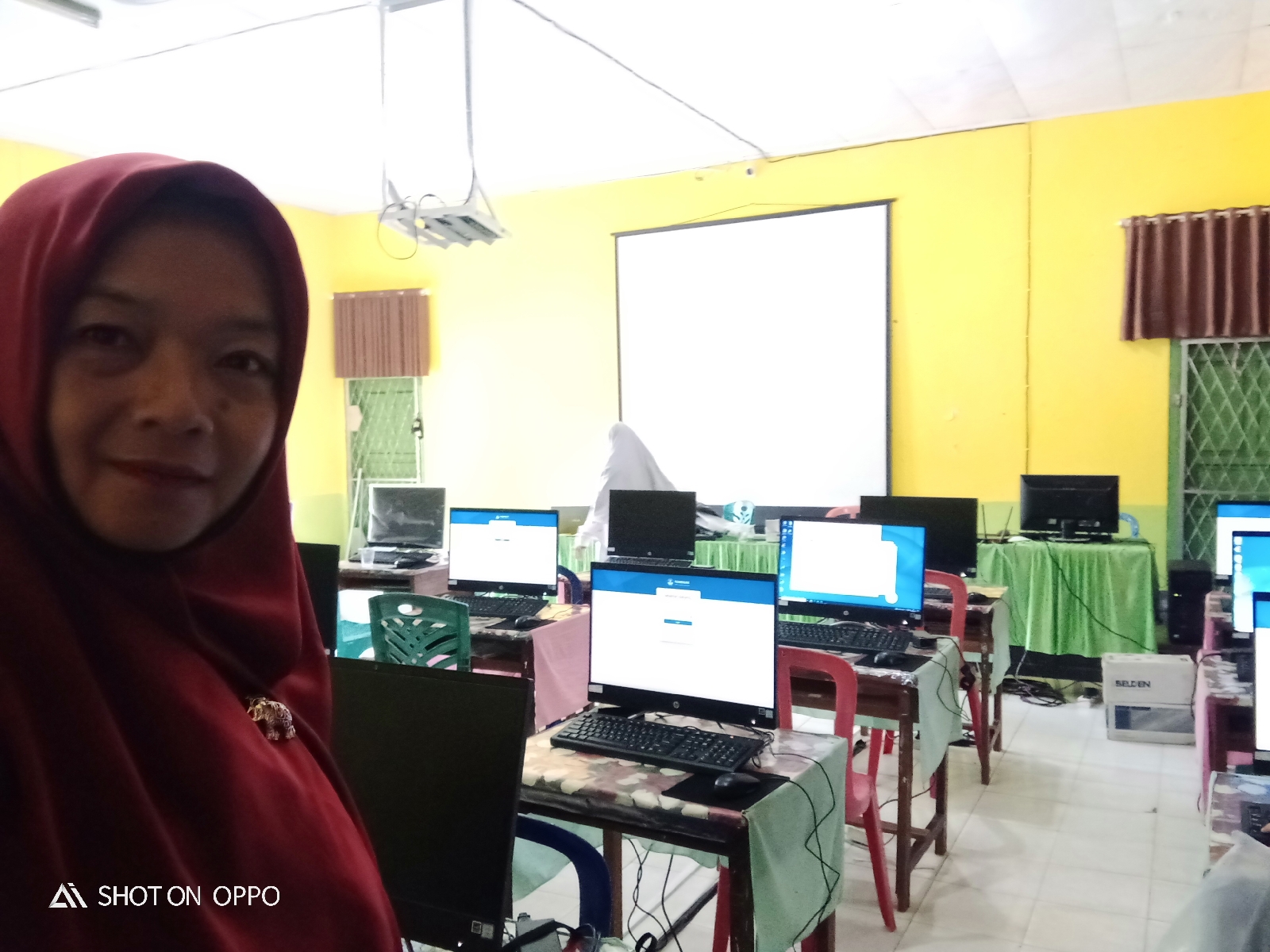 Kegiatan Persiapan ANBK semi online tahun 2021