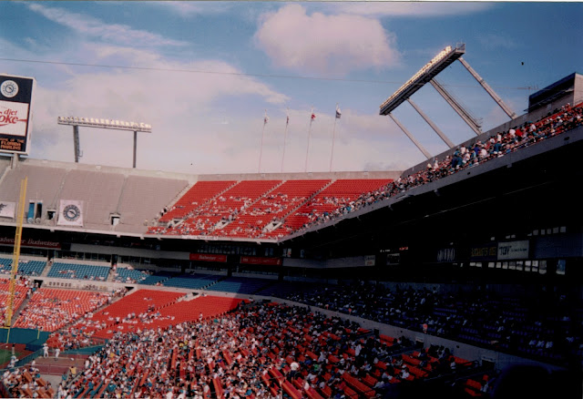 1994-07-10 Joe Robbie Stadium - 1st Base stands