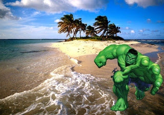The Incredible Hulk Free Posters Wallpapers The Green Monster is trying to get you in Beautiful Island background