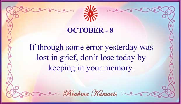 Thought For The Day October 8