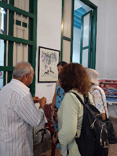 Exposición colectiva de artes plásticas "Presencia y Herencia". Casa de artes y Tradiciones Chinas de La Habana