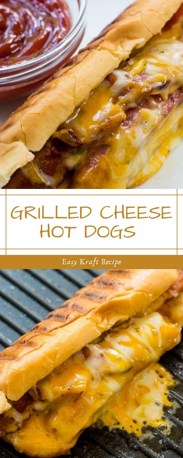 GRILLED CHEESE HOT DOGS 