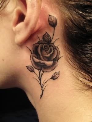  Pretty Designs of Ear Tattoos