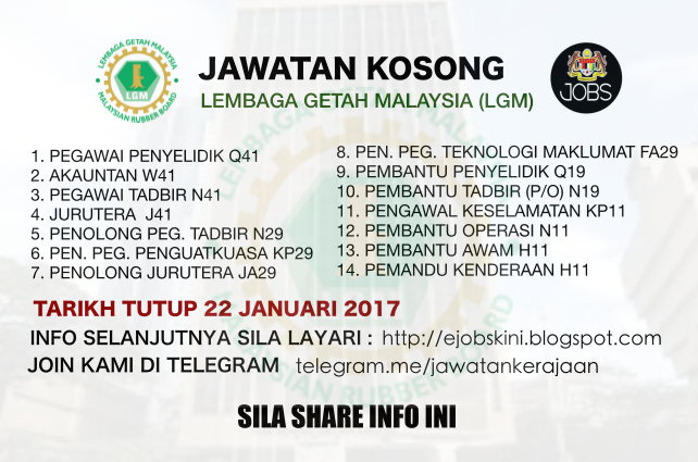 JAWATAN KOSONG