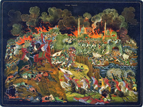 Palekh lacquered miniature 1939