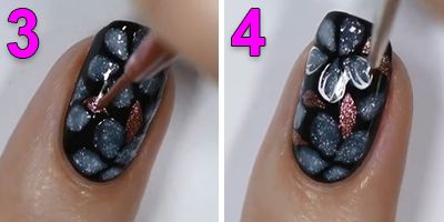 dica unhas decoradas com flores