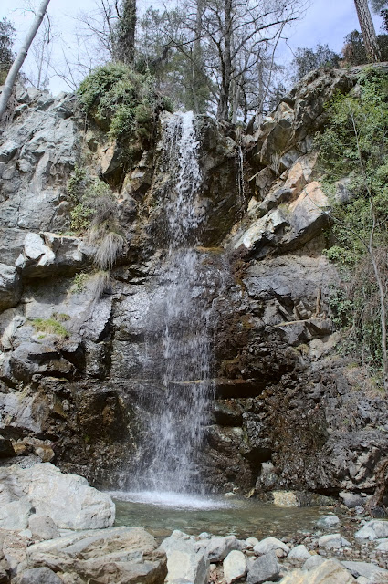 Caledonian waterfall in Cyprus.