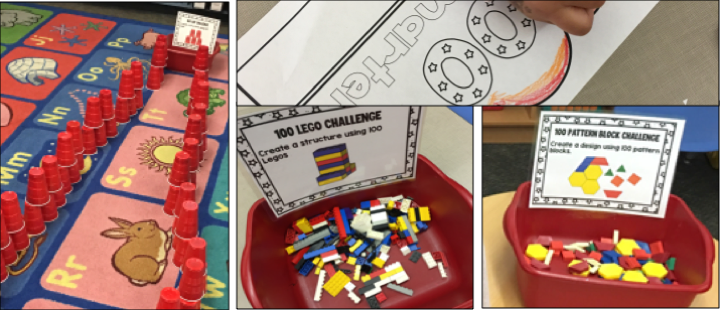 100the Day of School STEM Activities