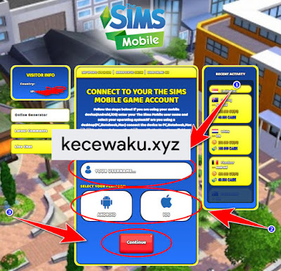 cheat the sims mobile