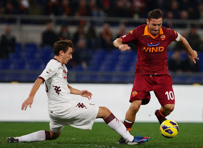 Hasil Pertandingan Torino vs AS Roma: Skor 3-1