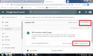 Cara Agar Artikel Cepat Terindex Google Dalam 5 Menit