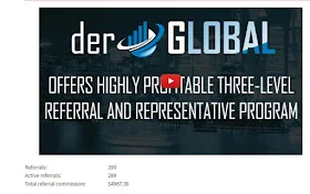 Оборот партнерской структуры в DERGlobal Limited