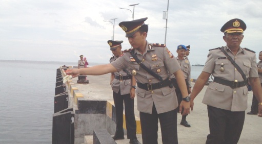 HUT Bhayangkara-73, Jajaran Polres, Tabur Bunga Di laut Selayar