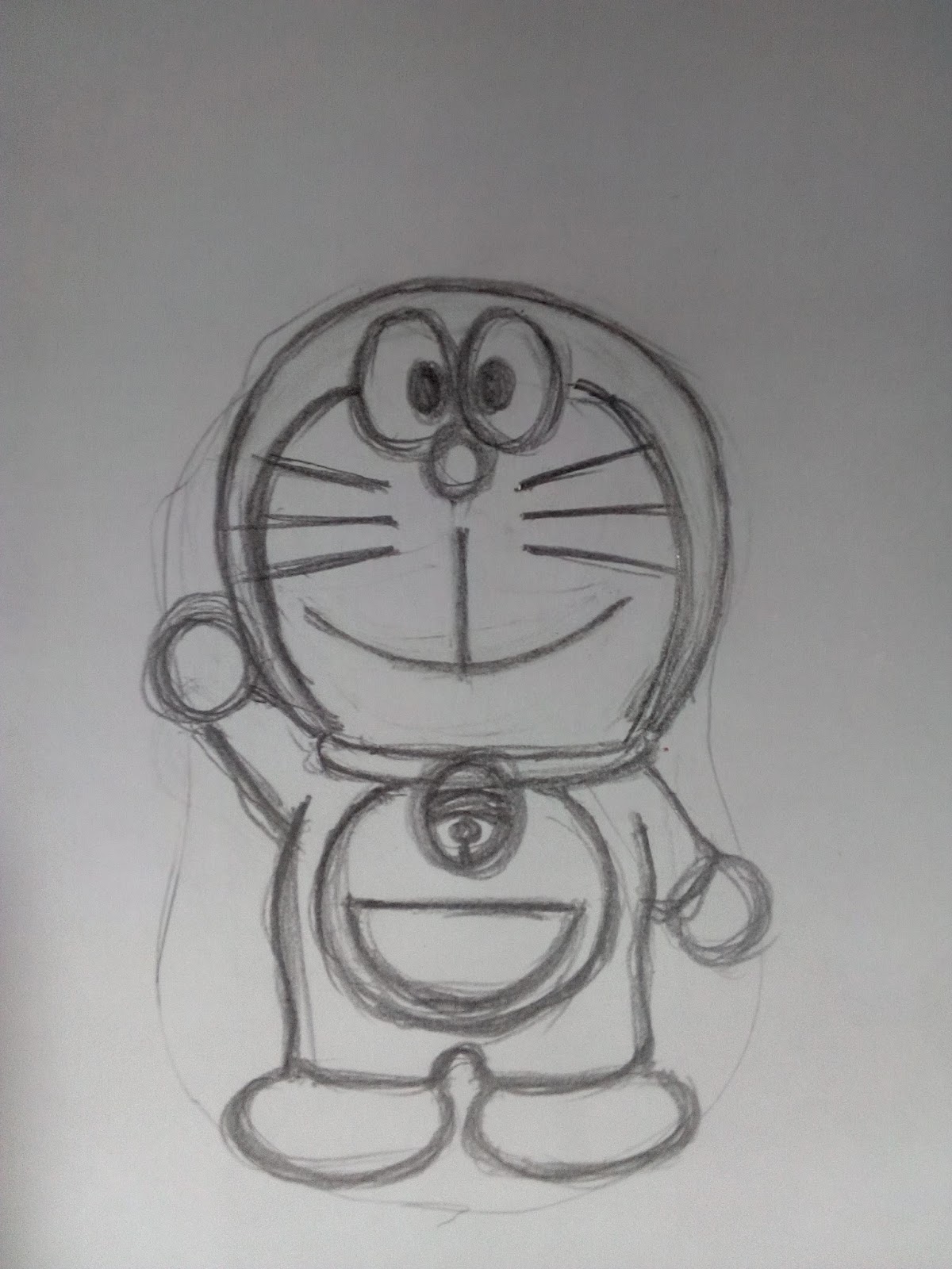 60 Gambar Sketsa Doraemon Yang Mudah Gudangsket