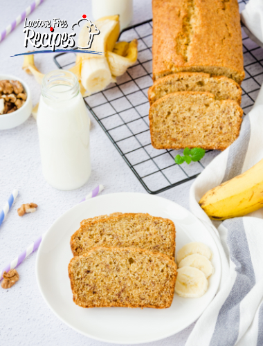 Lactose Free Banana Bread Recipe