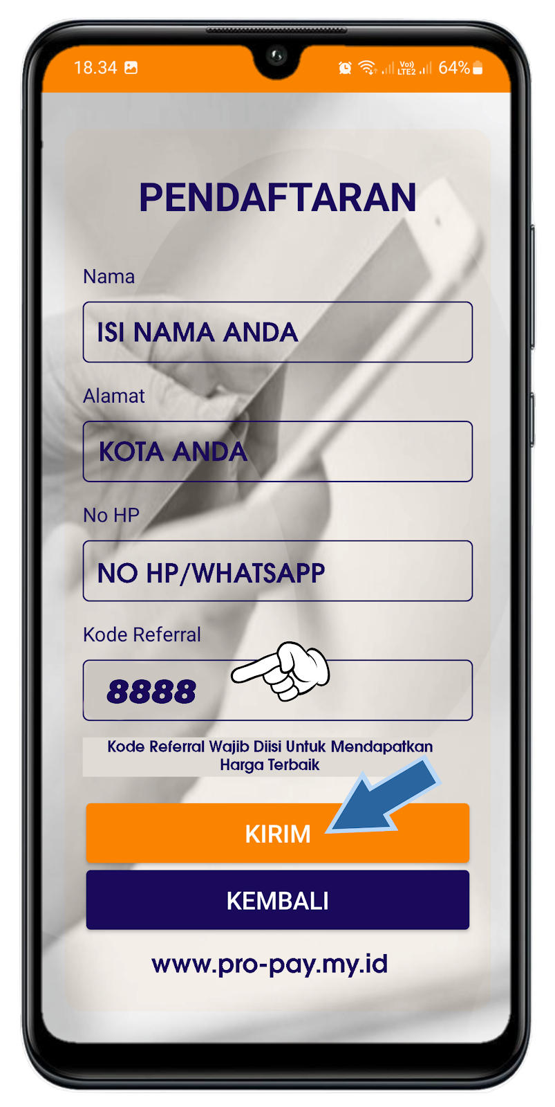 Kode referral Propay