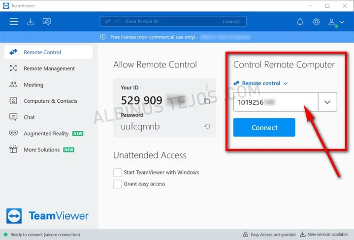 Cara Penggunaan Teamviewer sebagai admin