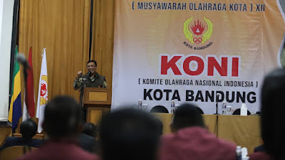 Musorkot XII, DPRD Berkomitmen Dukung Kemajuan Olahraga Kota Bandung