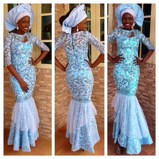 Creative Aso Ebi Cord Lace Styles