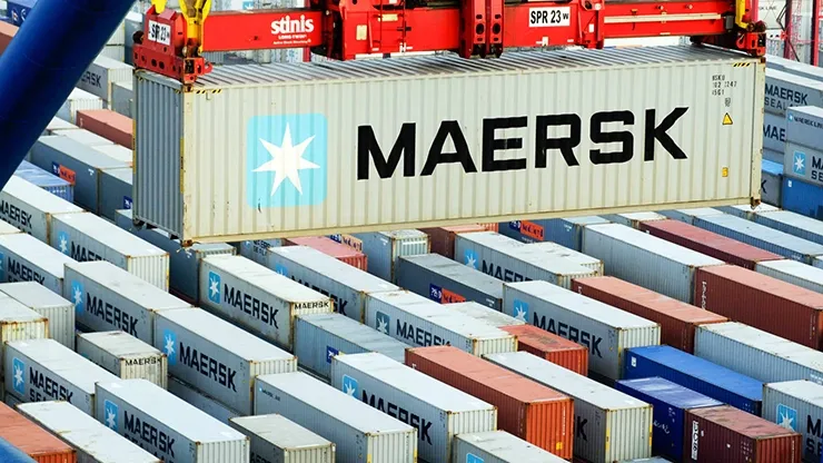 Компания Maersk предупредила о снижении спроса на контейнеры