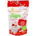 Nurture Inc. (Happy Baby), Organic Yogis, Freeze Dried Yogurt & Fruit Snacks, Strawberry 