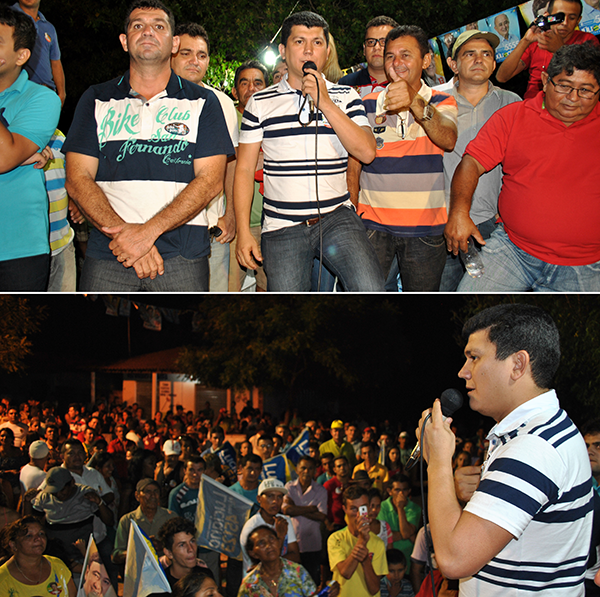 Eleições 2014: Prefeito Rubens Vieira realiza reunião politica na zona rural para apresentar seus candidatos
