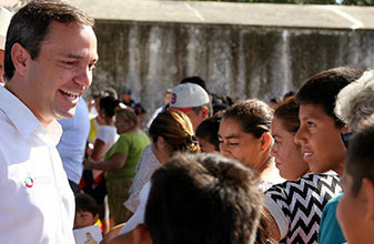 Encabeza Paul Carrillo atención a ciudadanos en Alfredo V. Bonfil con “Municipio Activo”