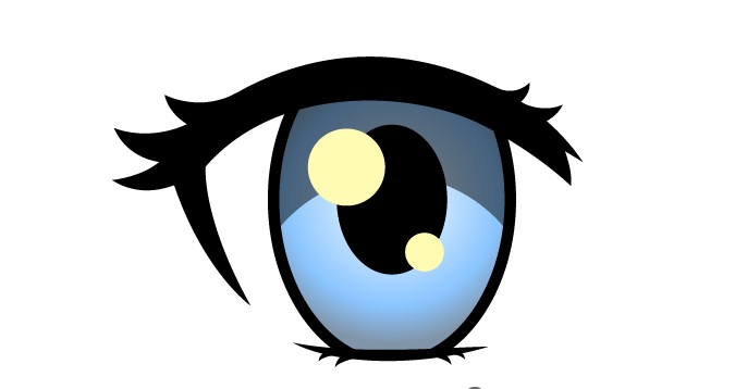 Gambar warna mata anime wanita