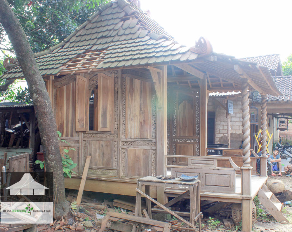  Rumah  Panggung Pondasi Beton  Gambleh f