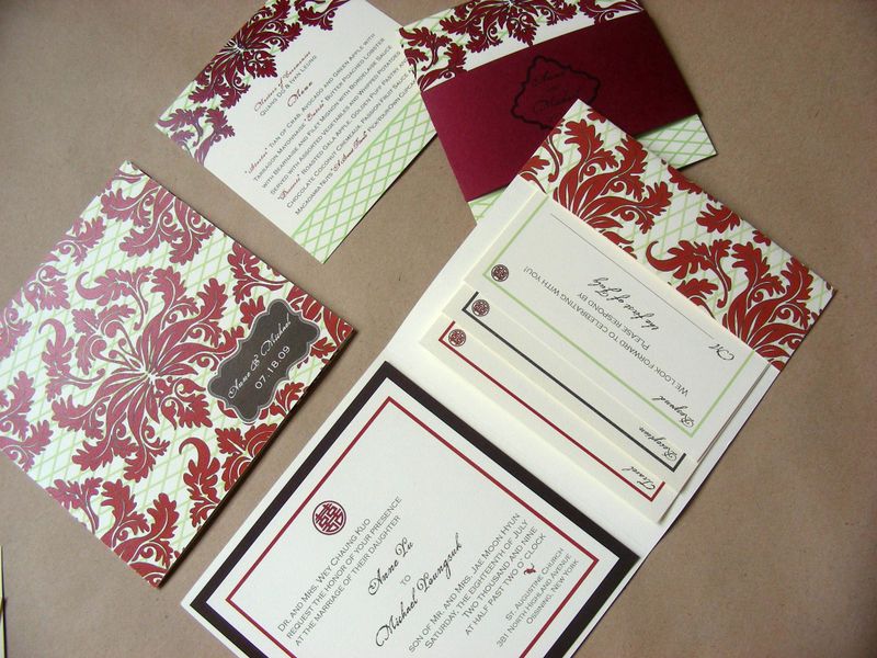 Red Wedding Invitations: Making Red Wedding Invitations