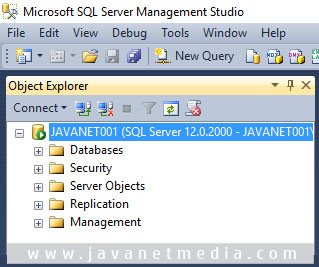 Pengaturan Awal Database SQL Server