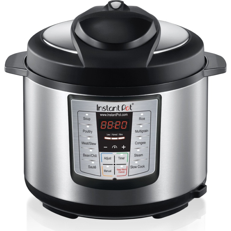 Instant Pot IP-LUX60 6-in-1 Programmable Pressure Cooker, 6-Quart 1000-Watt