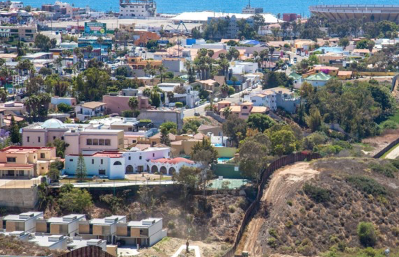 Another portion of the border wall is under construction in San Diego